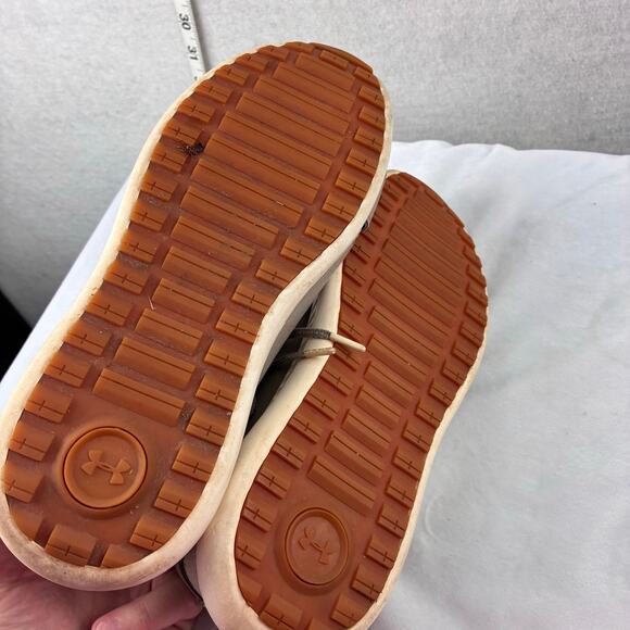 Under Armour Threadborne Shift Running Sneaker Women's 7 Shoes Heather Grey Tan - Picture 2 of 10